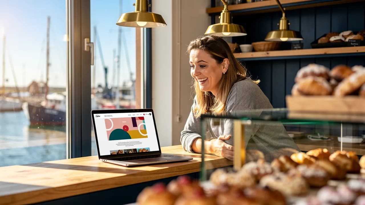 Kostenloser Webdesign-Entwurf von Nordseehelden: Vorschau einer neuen Firmenwebsite für einen Betrieb aus Wilhelmshaven und Umgebung